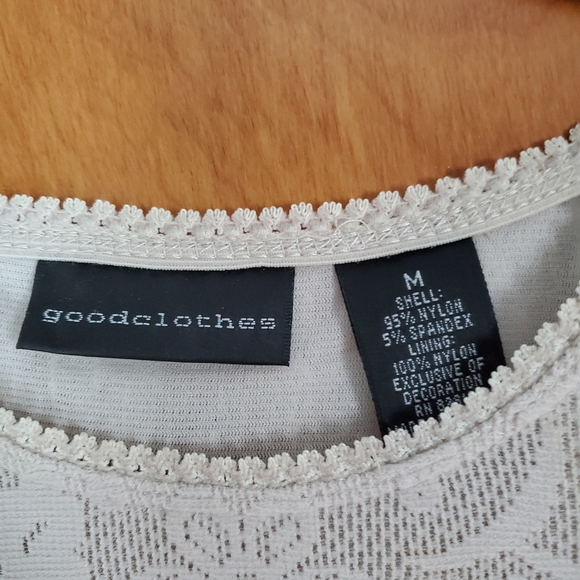 Sleeveless Net Overlay Shell Top**DISCOUNT ON SHIPPING** - Picture 3 of 3